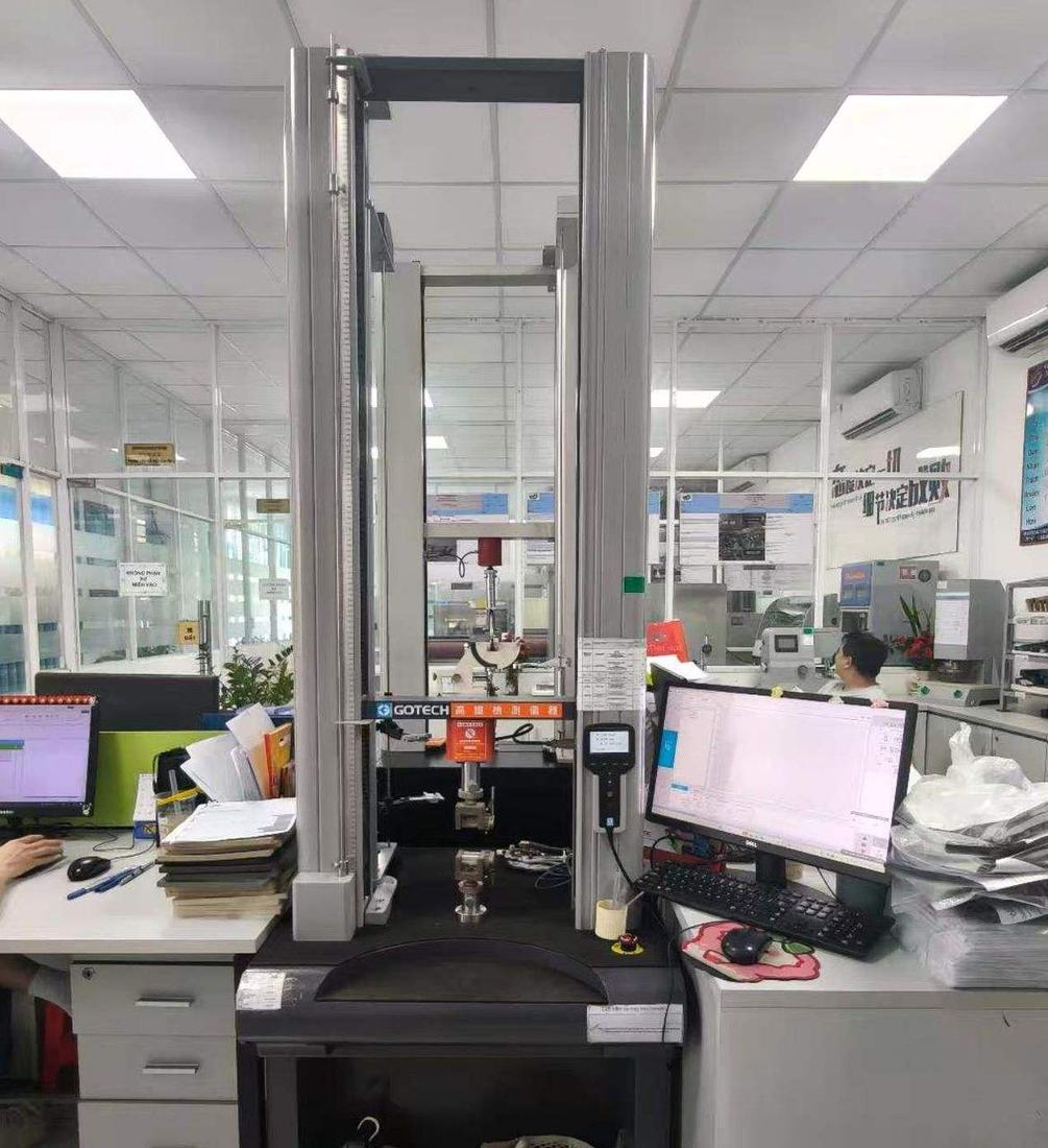 Lab · tensile tester