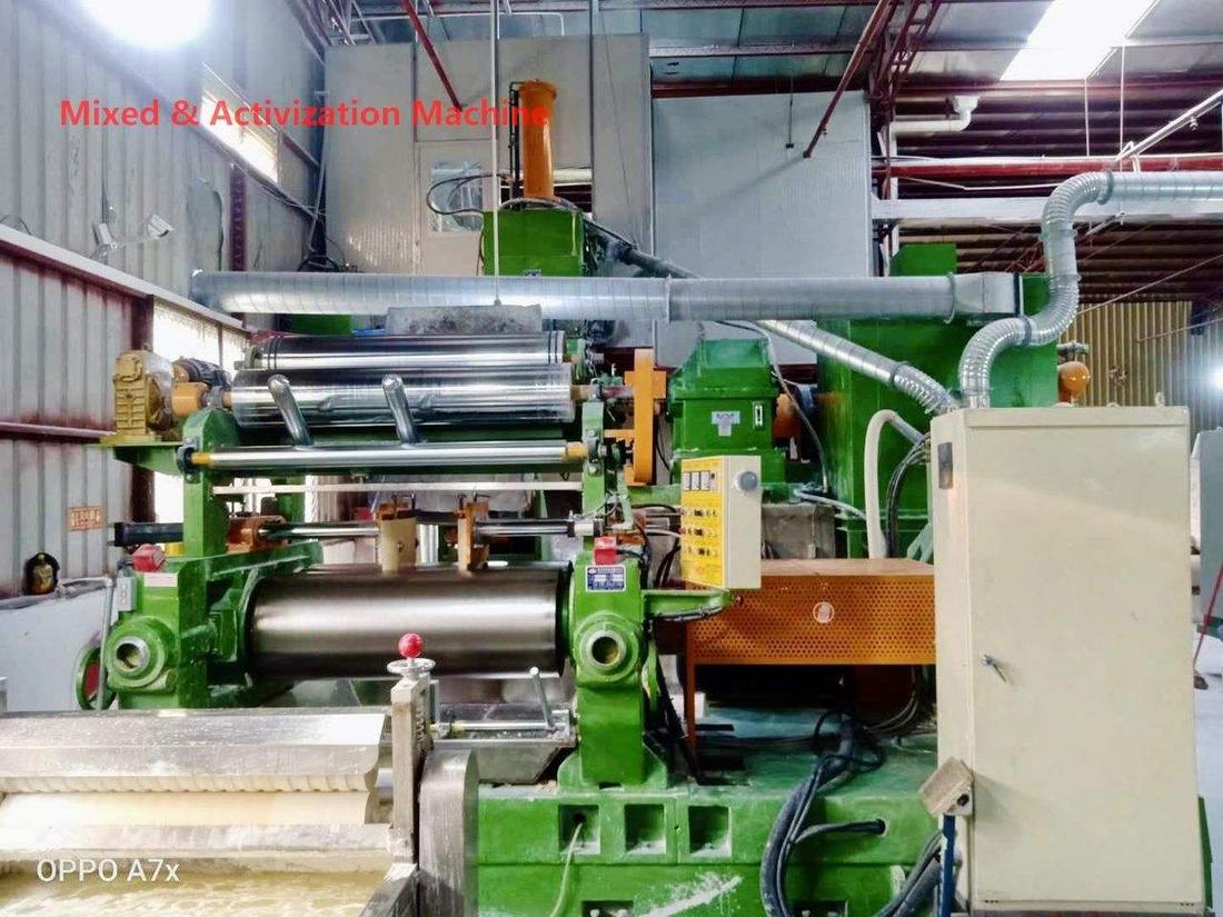 Sole compound production line